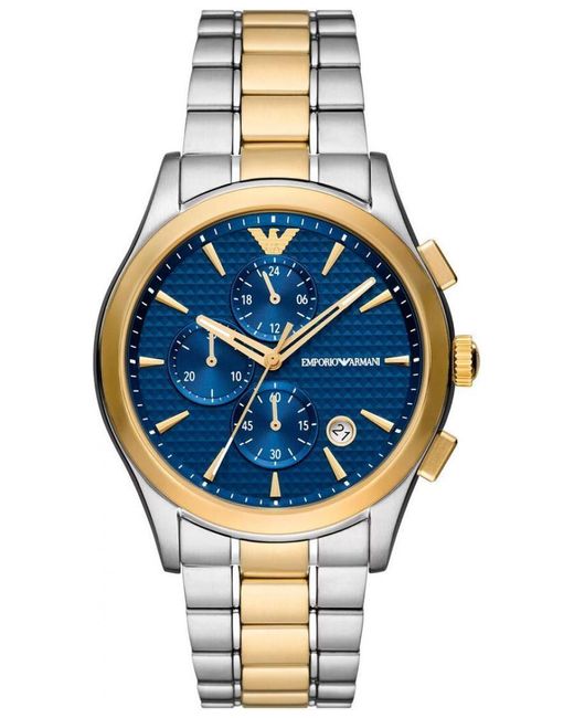 Emporio Armani Metallic Paolo Watch Ar11579 Stainless Steel (Archived) for men