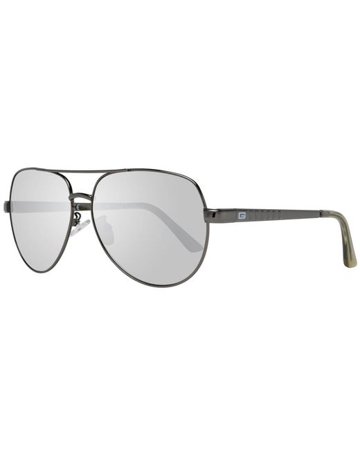 Guess Gray Sunglasses Gf0215 08C 60 for men
