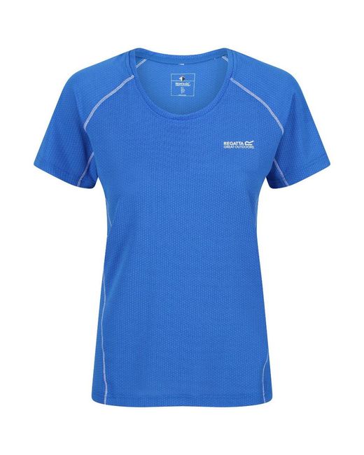 Regatta Blue Devote Ii Quick Drying Short Sleeve T Shirt