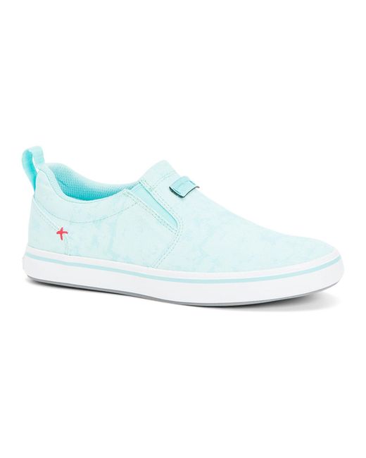 XtraTuf Blue Sharkbyte Sustainable Econyl Light Trainers