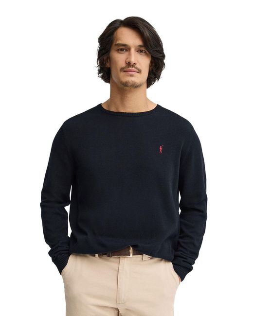 POLO CLUB Blue Crew Neck Sweater Pullover10 for men