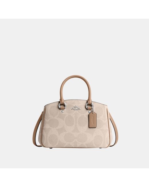 COACH Natural Savannah Small Carryall