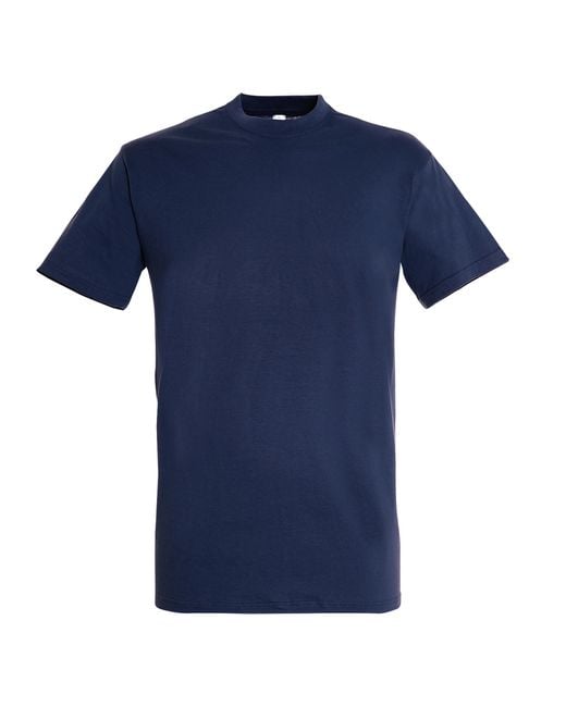 Sol's Blue Regent Short Sleeve T-Shirt (Denim) for men