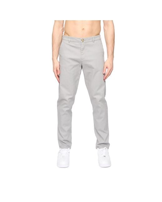 Crosshatch Gray Roysden Chinos (Light) for men