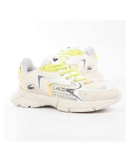Lacoste White L003 Neo Sneakers