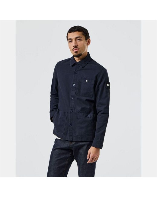 Weekend Offender Blue Taveria Baker Jacket for men