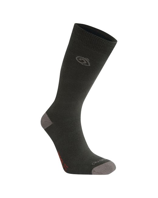 Craghoppers Black Adult Insect Repellent Socks Pepper/Mid)