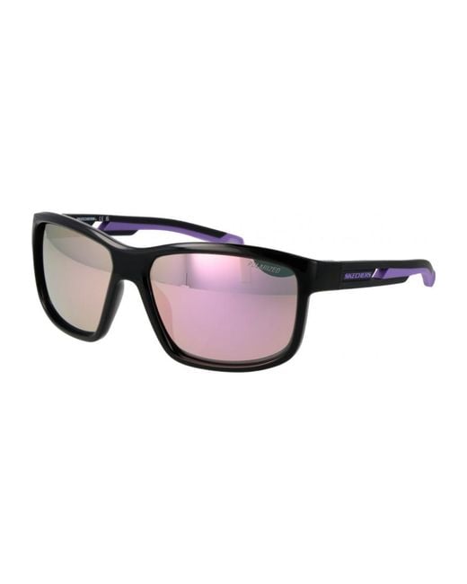Skechers Brown Se6363 6001D 60 01D Sunglasses for men