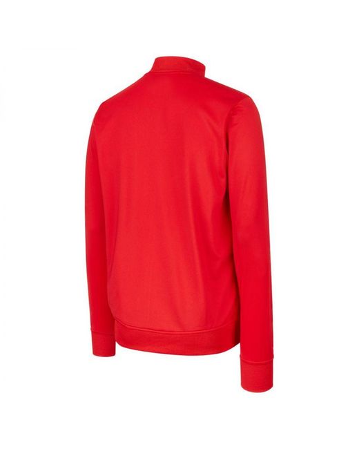 Umbro Red Club Essential Jacket (Vermillion) for men
