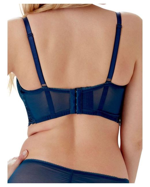 Gossard Blue Swirl Bralette Dark/Eclipse
