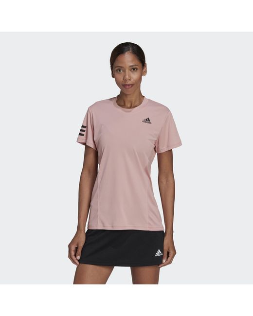 Adidas Originals Pink Club Tennis Tee