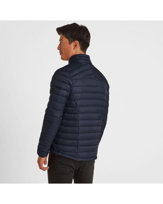 TOG24 Blue Drax Funnel Down Jacket for men