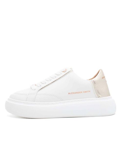 Alexander Smith Eco-greenwich Dames Sneakers in het White