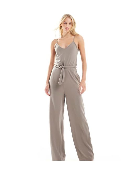 Jdy White Tall Cami Jumpsuit