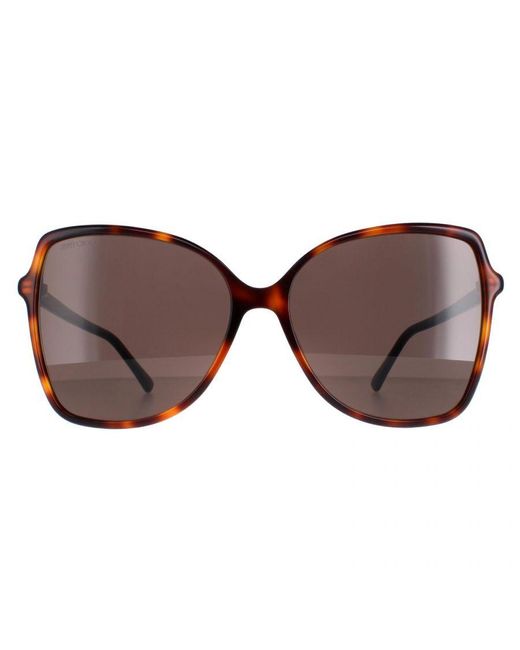 Jimmy Choo Brown Butterfly Havana Fede/S