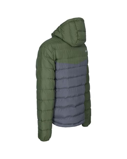 Trespass Green Oskar Padded Jacket for men