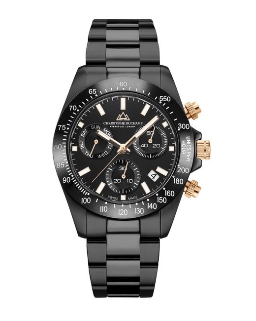 Christophe Duchamp Black Rose Grand Mont Watch 42Mm for men