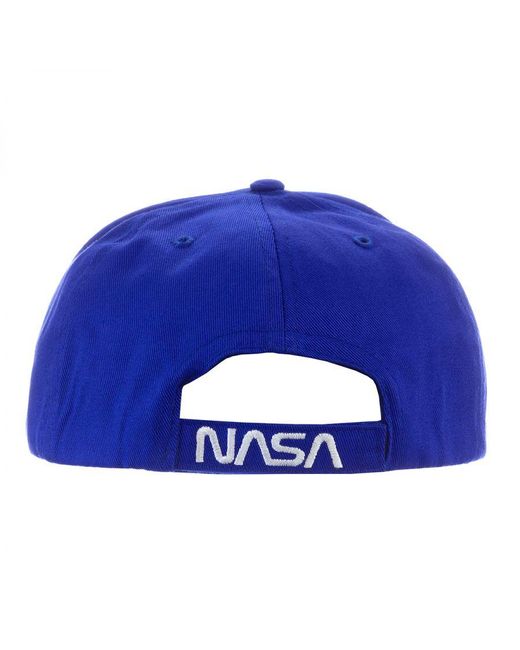 NASA Snapback-pet in het Blue voor heren