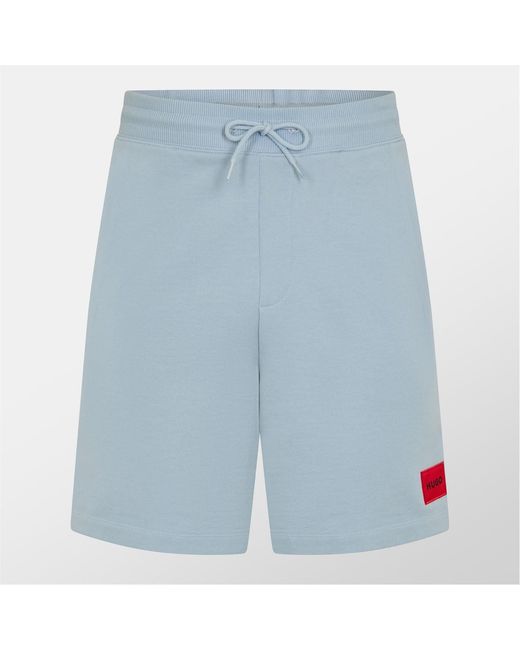 HUGO Blue Jogger Fleece Shorts for men