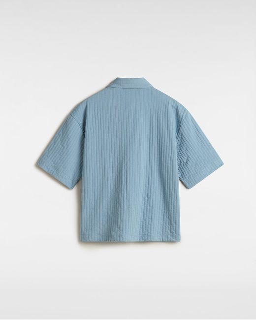 Vans Blue Bedford Knit Button Up