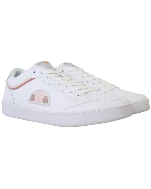 Ellesse White Archivium Trainers