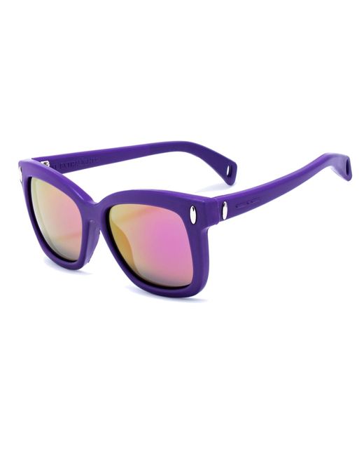 Italia Independent Purple Sunglasses 56/16/145 Mm Rubber