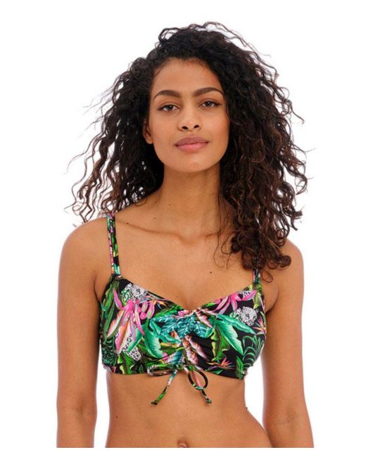 Freya Green 203114 Cala Selva Underwired Bralette Bikini Top