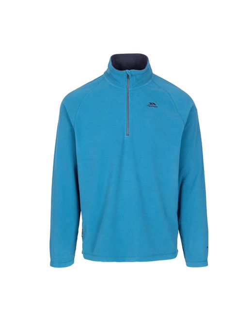 Trespass Blue Blackford Microfleece (Bondi) for men