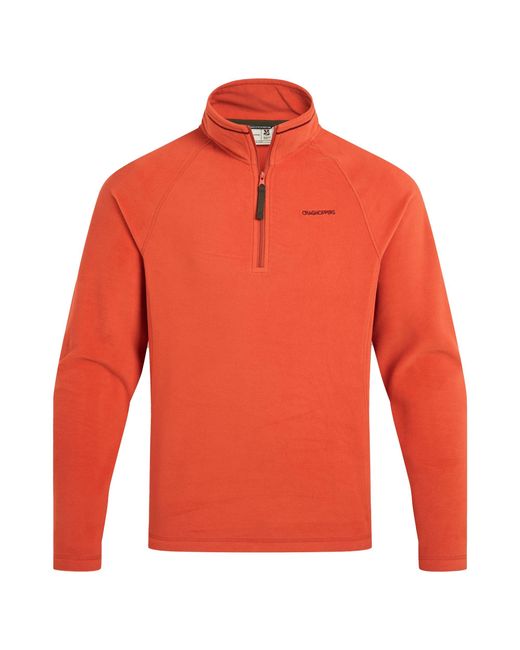 Craghoppers Orange National Trust Corey Ii Fleece (Feldspar) for men