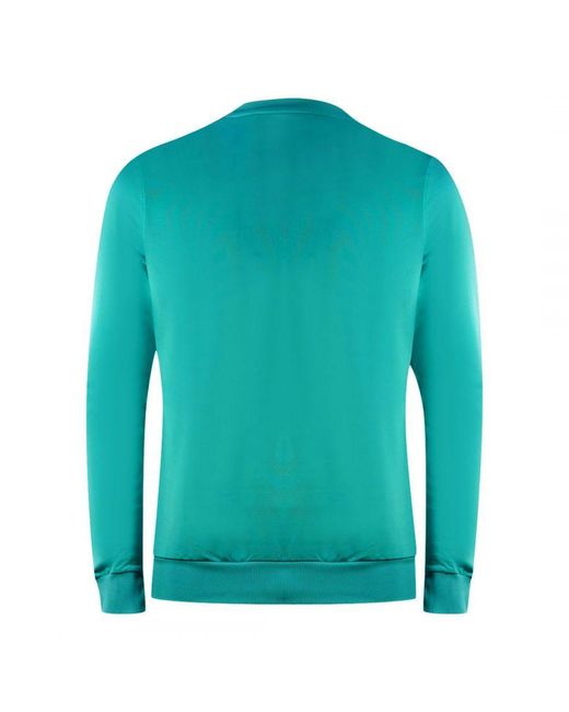Lyle & Scott Green Golf Tech Crew Neck Jumper for men