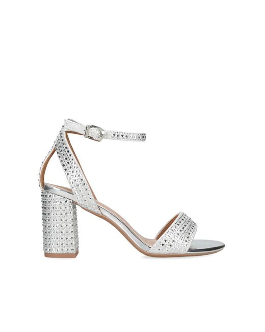 Carvela Kurt Geiger White Kianni Sandals