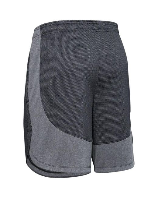 Under Armour Gray Ua Knit Training Shorts for men