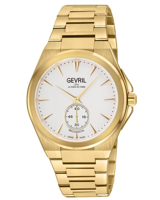 Gevril Metallic Montauk 316L Stainless Steel Ipyg Case, Dial, Bracelet Watch for men