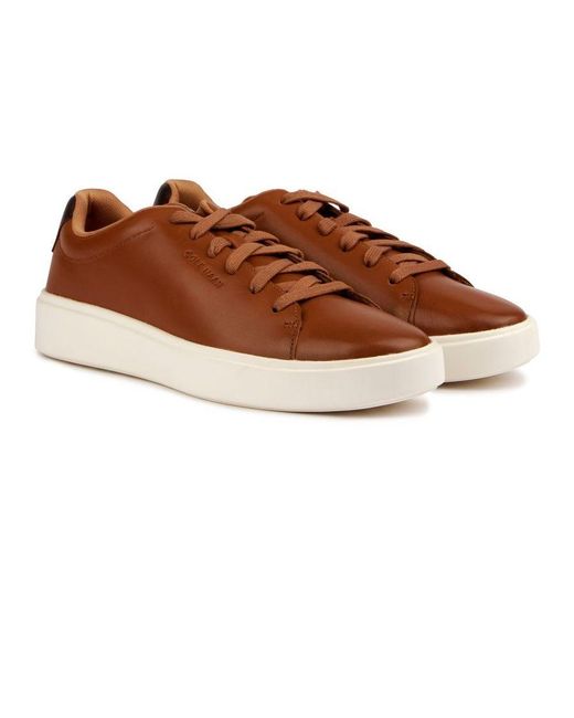 Cole Haan Brown Grand Crosscourt Traveler Trainers for men