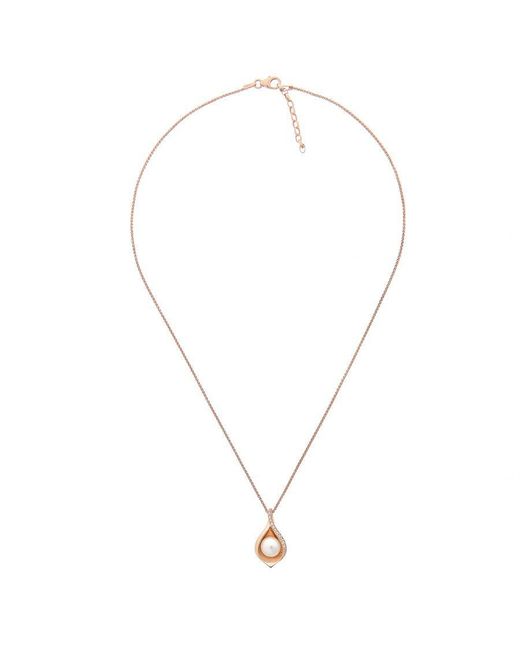 Orphelia Metallic 'Sophia' 925 Sterling Chain With Pendant