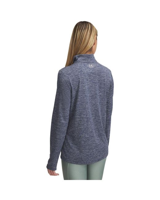 Under Armour Blue Tech Half Zip