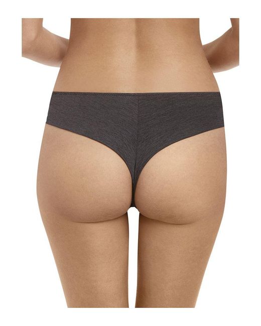 Freya Gray Chi Thong Charcoal