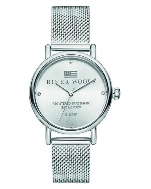 River Woods Gray Arkansas Watch Rw340036 Stainless Steel (Archived)