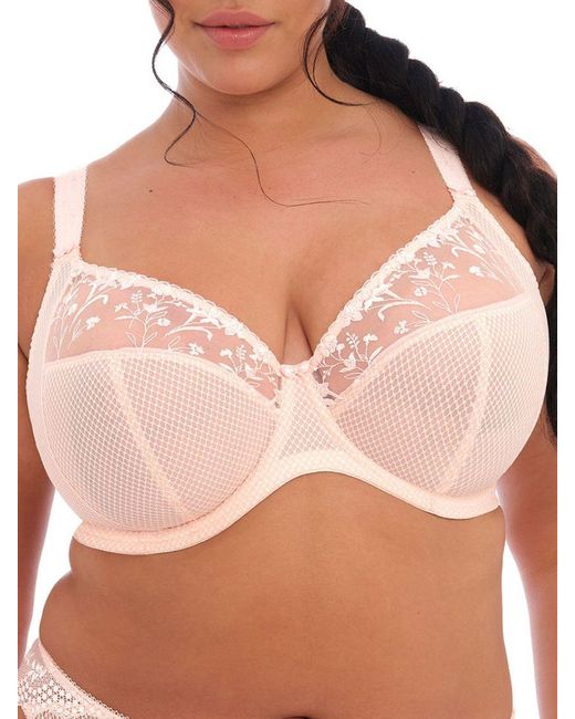 Elomi Brown Charley Side Support Plunge Bra