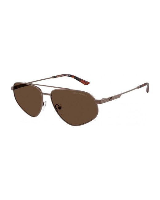 Emporio Armani Brown Ea2156 59 300673 Sunglasses for men