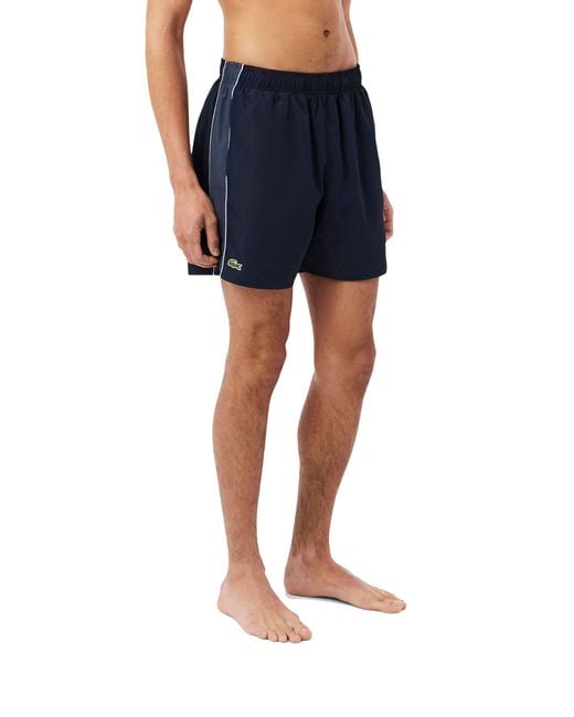 Lacoste Blue Swim Shorts Blackbird/Grape for men