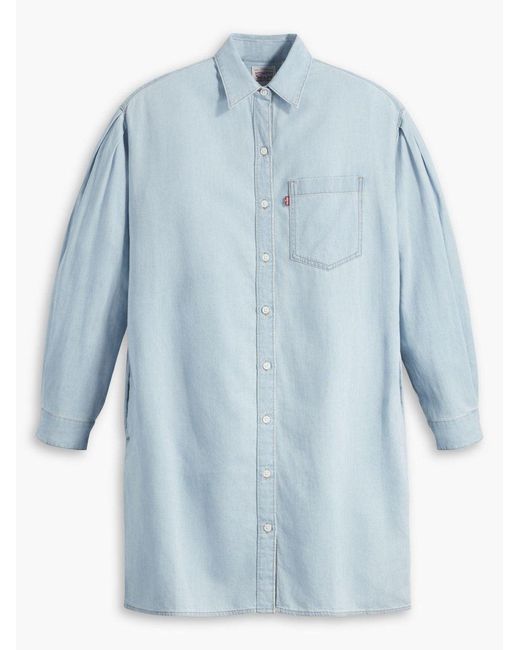 Levi's Blue Levi's Good Grades 4 Nola Shirt Dress