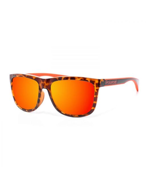 Polaroid Orange Polarized Sunglasses Pld6062Fs