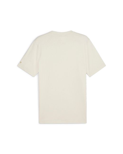PUMA White X Palm Tree Crew Graphic T-Shirt for men