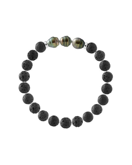 Rodney & Rolf Black Bracelet Sterling 925 N'Djaména