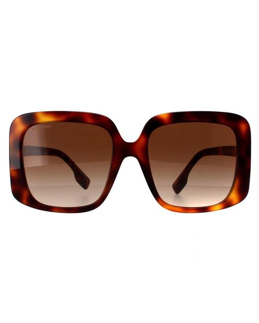 Burberry Brown Square Light Havana Gradient Be4363