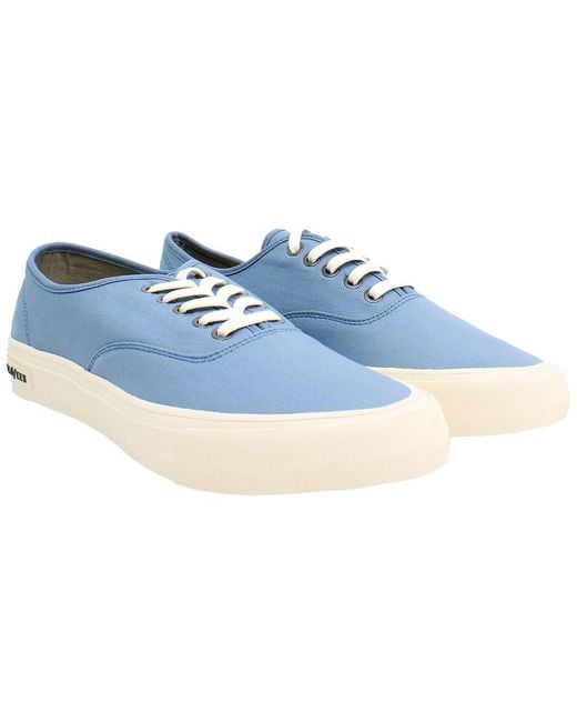 Seavees Blue Legend Standard Plimsolls Canvas for men