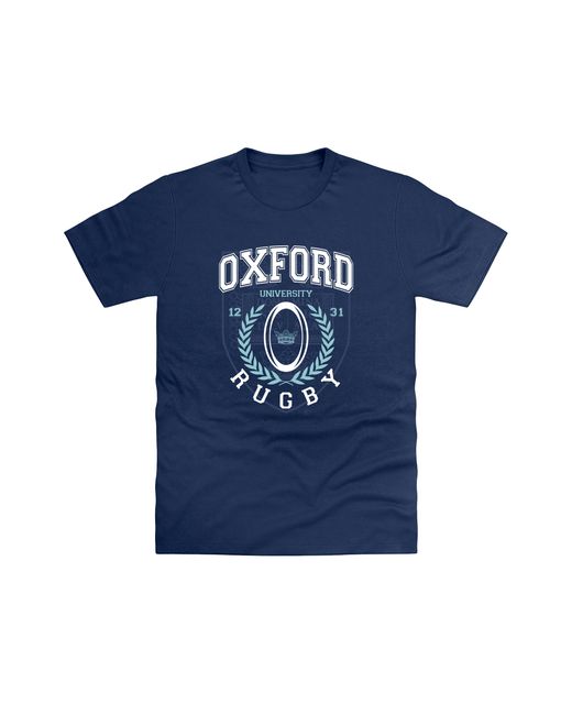 Park Fields Blue Oxford University Rugby T-Shirt Cotton