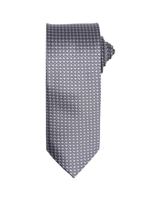 PREMIER Gray Puppytooth Tie