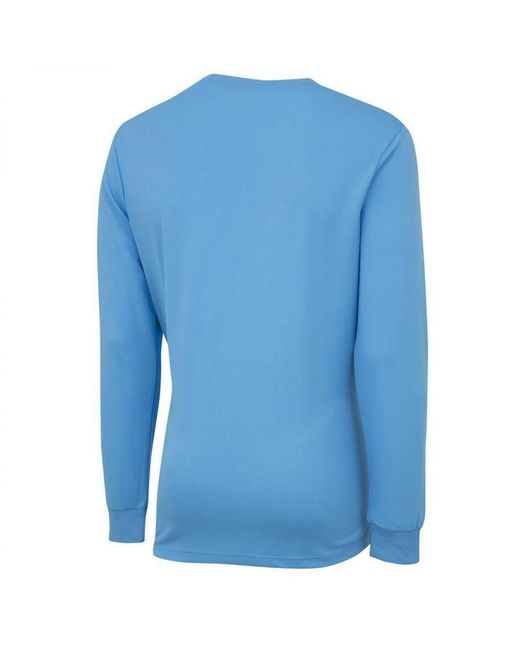 Umbro Blue Club Long-Sleeved Jersey (Sky) for men
